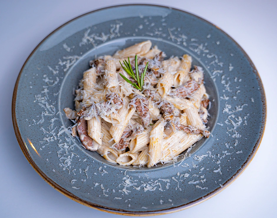 Penne Beef Stroganoff